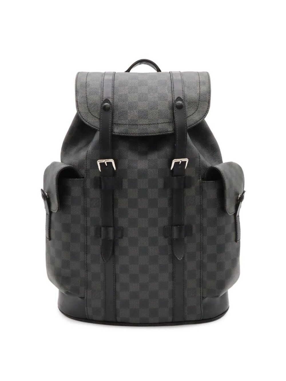 Louis Vuitton Damier Graphite Christopher MM Backpack Shoulder Bag